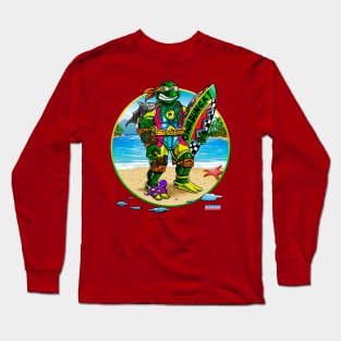 Mike the sewer surfer Long Sleeve T-Shirt